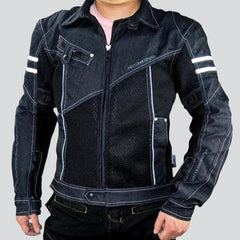 Chaqueta vaquera protectora de equitación ajustada
