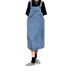 Women overall dress with suspenders
