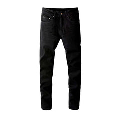 Lässige Skinny Jeans für Herren in Schwarz