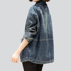 Vintage denim jacket for women