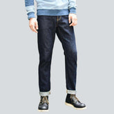 Hochwertige Indigo Herren Jeans