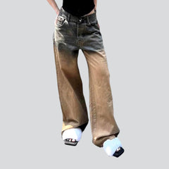 Vaqueros de cintura alta para mujer