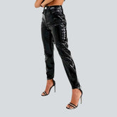 High-Waist-Jeanshose für Damen