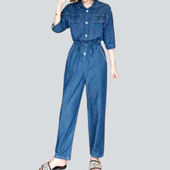 Korean style loose women overall