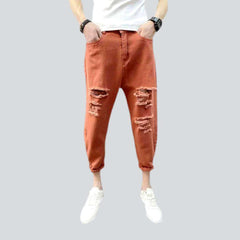 Pantalones vaqueros holgados de color para hombre