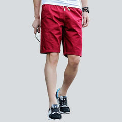 Loose fit men jeans shorts