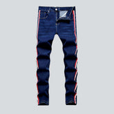 Herrenjeans mit Seitenstreifen