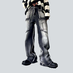 Vaqueros de moda para hombre de cintura media