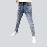 Slim-Jeans für Herren mit mittlerer Taille