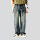 Vintage-Jeans für Herren mit mittlerer Taille