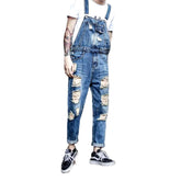Stylischer Distressed-Jeans-Jumpsuit für Herren