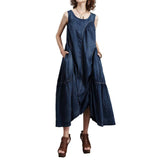 Vestido vaquero vintage de mujer