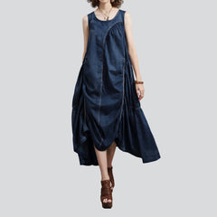 Vestido vaquero vintage de mujer