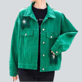 Oversize-Jeansjacke für Damen