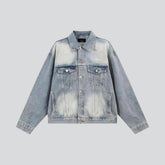 Oversized Vintage Jeansjacke für Damen