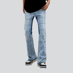 Patchwork Herren Street Jeans