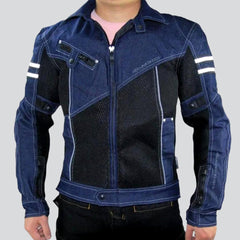 Chaqueta vaquera protectora de equitación ajustada