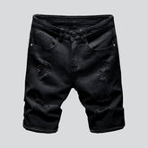 Zerrissene Jeansshorts für Herren