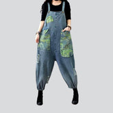 Jeans-Jumpsuit mit Gummibund für Damen