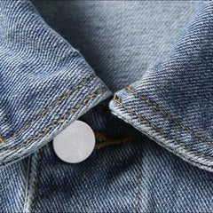 Mode Vintage Herren Jeansjacke