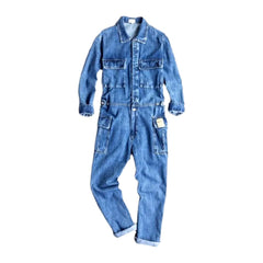 Mono de mezclilla cargo de moda para hombre