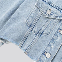 Chaqueta vaquera de calle para mujer