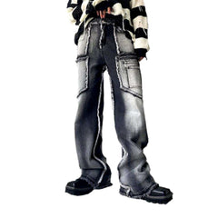 Vaqueros de moda para hombre de cintura media