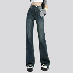 High-Waist-Streetjeans für Damen