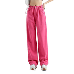 Vaqueros holgados de estilo streetwear para mujer