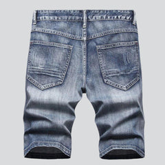 Vintage Distressed Herren Jeansshorts
