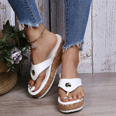 Casual Platform Slippers
