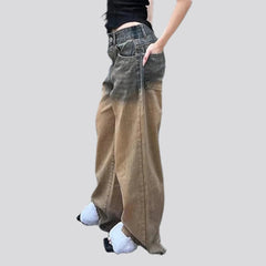 Vaqueros de cintura alta para mujer