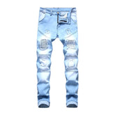 Patched Jeans für junge Männer