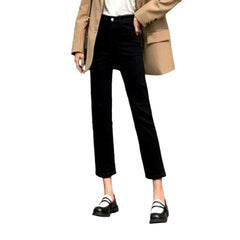 Vaqueros cortos de cintura alta para mujer