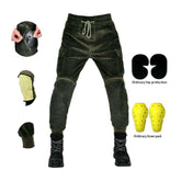 Vaqueros biker de pana para hombre