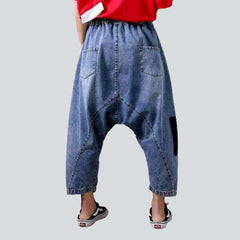 Pantalones vaqueros harén bordados