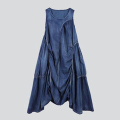 Vestido vaquero vintage de mujer