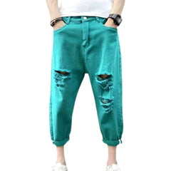 Pantalones vaqueros holgados de color para hombre