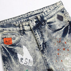 Streetstyle-Jeans mit mittlerer Taille für Herren