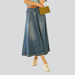 Vintage Fit & Flare Jeansrock