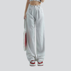 Vaqueros holgados de estilo streetwear para mujer