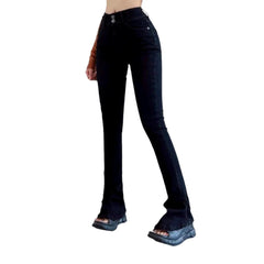 Vaqueros lavados a la piedra estilo street para mujer