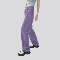 Y2k-Farbjeans für Damen