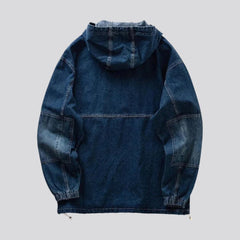 Big front pocket streetwear denim jacket