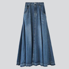Vintage Fit & Flare Jeansrock