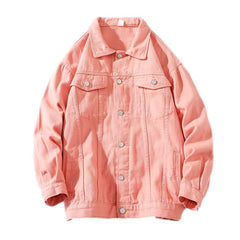 Street fashion men denim jacket