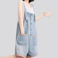 Vintage Jeans-Strampler für Damen