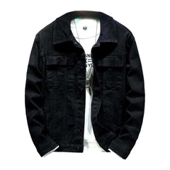 Color y2k men jeans jacket