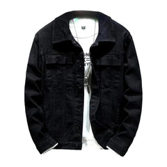Street vintage men jeans jacket
