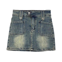 Falda vaquera con cuerpo sexy